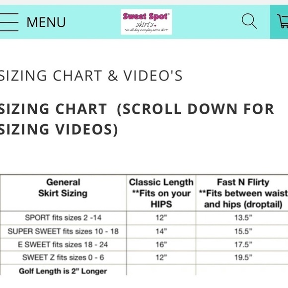 COPY - Sweet Spot adjustable/reversible skirt - Picture 6 of 7